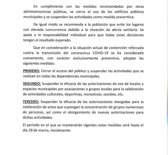 El CBC, permanecerá cerrado al público hasta nuevo aviso